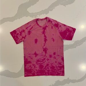Pink Tie-Dye Short Sleeve Tee